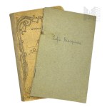 II RP - Two Noted Notes, including Notes of the Industrial Assistance League, Secession, Polonia Kraków Publishing House.