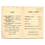 First half of the 20th century, United Kingdom - Offering card of the Northfield Hotel (Present Benson), Blackpool, Lancashire