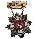 Set of Replica Badges, Deagostini Medals - Peasant Battalions Cross, Order of the Cross of Grunwald, Cross of the 70th Anniversary of the January Uprising 1863-1933, Cross of Merit of the Army of Central Lithuania Vilnius, Partisan Cross, Monte Cassino Cr