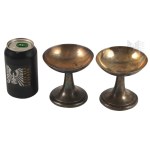 Two WWS Plated Platters - Warsaw Silver Manufactory Nowy Swiat