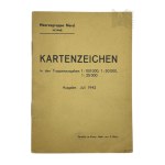 Third Reich, 1942. - Military Field Manual "Cartographic Mark" ("Kartenzeichen"), Army Group North