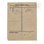 LWP-Document WP Veterinary Department of the Second Army