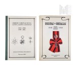 Set of Two Books "Orders and Decorations of Lithuania, Latvia and Estonia 1918-1940 1990-2002" and "ORDINAI IR MEDALIAI ESTIJA LATVIJA LIETUVA 1918-1940".
