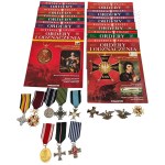 Set - 11 Gazettes (Magazine with REPLICATIONS of Badges) from Deagostini