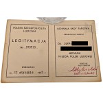 PRL Medal Legitimation Set, Knight