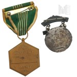 USA - Two Medals, Army Commendation Medal (United States Army Commendation Medal), Marksman First Class.