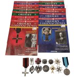 Set - 11 Gazetteers (Magazine with REPLICATIONS of Badges) from Deagostini