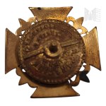 Badge of Honor Scout Cross from the Time of Struggles for Independence, ZHP, A. Panasiuk - KOPIA Vigil, Honor and Fatherland, Polish Scouting Association