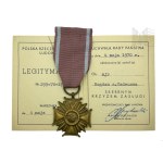 PRL - Bronze Cross of Merit Medal, Silver Cross of Merit Legit.