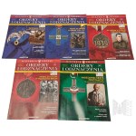 Set of 5 Gazettes (NO Replicas of Badges in the Set) from Deagostini