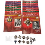 Set - 11 Gazetteers (Magazine with REPLICATIONS of Badges) from Deagostini