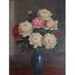 Kazimierz Borzym, Peonie w granatowym wazonie
