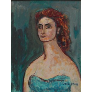 Stanislaw Eleszkiewicz, Ritratto di donna con capelli rossi