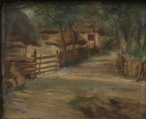 Ludomir Koehler (XIX/XX w.), Droga przez wieś, 1905