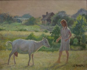 Leon Kowalski, Dziewczyna z kozą