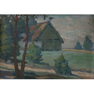 Jerzy Krause (Krauze), Landscape Study, 1924