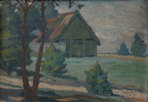 Jerzy Krause (Krauze), Studium pejzażowe, 1924