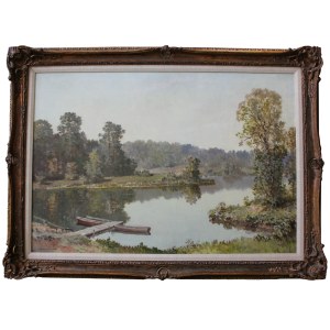 Konstanty Mackiewicz, Landscape with a Lake