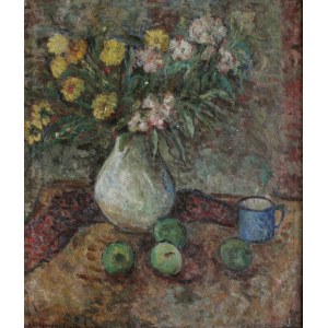 Sara Majerowicz-Gliksman [Fajtlowicz], Still Life [Flowers].