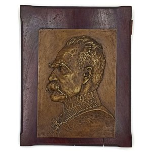 Feliks [Robak] Robakowski, Targa commemorativa con Józef Piłsudski, 1929