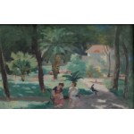 Tadeusz Seweryn, Scena w parku