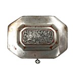 Box sugar bowl with key(Warsaw, 1854-1860)