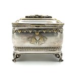 Box sugar bowl(Warsaw, early 20th century).