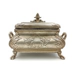 Box sugar bowl(Warsaw, early 20th century).