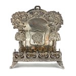 Hanukkah lamp(Warsaw, 1882)