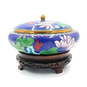 Box on a wooden stand(China, 20th century).