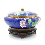 Box on a wooden stand(China, 20th century).