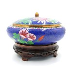 Box on a wooden stand(China, 20th century).