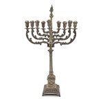 Hanukkah candlestick(Warsaw, 19th/20th century).