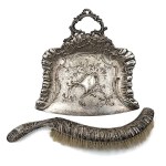 Table sweeper and dustpan(France?, 19th/20th century).