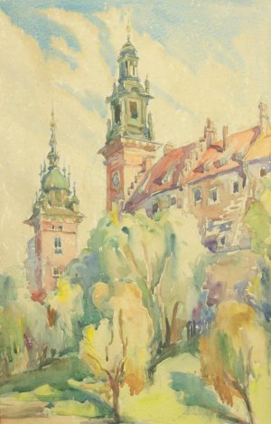 Marian Żelazko (1907-1959), Wawel od strony Wisły