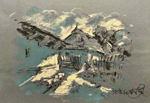 Wiktor Zin (1925-2007), Wiejska chata
