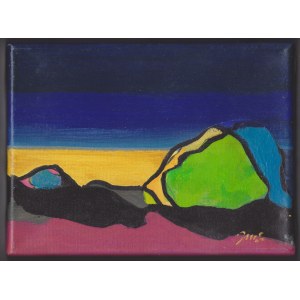 Jan Michal Szewczyk (born 1944) - Sun streak on the beach