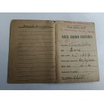 SPORTSMAN HEALTH CARD KRAKOW 1954