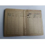 SPORTSMAN HEALTH CARD KRAKOW 1954