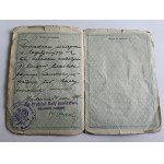 IDENTITY CARD NADWÓRNA 1923