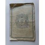 IDENTITY CARD NADWÓRNA 1923