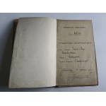 ID BOOKLET KRAKÓW JAGIELLONIAN UNIVERSITY, 1923, STUDENT DEPARTMENT OF PHILOSOPHY