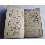 ID BOOKLET KRAKÓW JAGIELLONIAN UNIVERSITY, 1923, STUDENT DEPARTMENT OF PHILOSOPHY