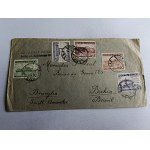 ENVELOPE STAMP BAHIA BRAZIL, LVIV 1938