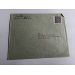 ENVELOPE STAMP LIONS YAKÓB ULAM HOUSE OF BANKS, FROGS PIASECZNO