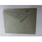 ENVELOPE STAMP LIONS YAKÓB ULAM HOUSE OF BANKS, FROGS PIASECZNO