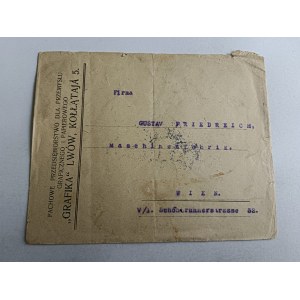 ENVELOPE STAMP STAMP LIONS GARFIKA