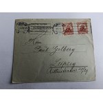 ENVELOPE STAMP LIONS FUR WAREHOUSE REISS ZIMMERMANN