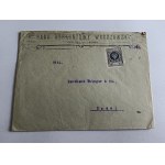 ENVELOPE STAMP STAMP LVIV DISCOUNT BANK WARSAW