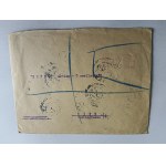 ENVELOPE STAMP LVIV BANK FOR TRADE AND INDUSTRY IN WARSAW